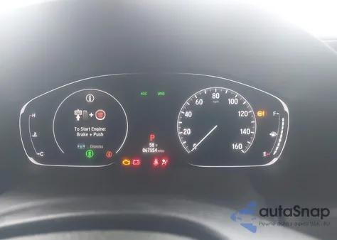 2018 Honda Accord Ex z USA, uszkodzony, nr VIN 1HGCV1F41JA162120